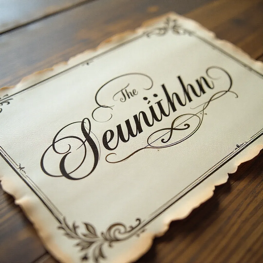 Stilmatris och kalligrafi stilar