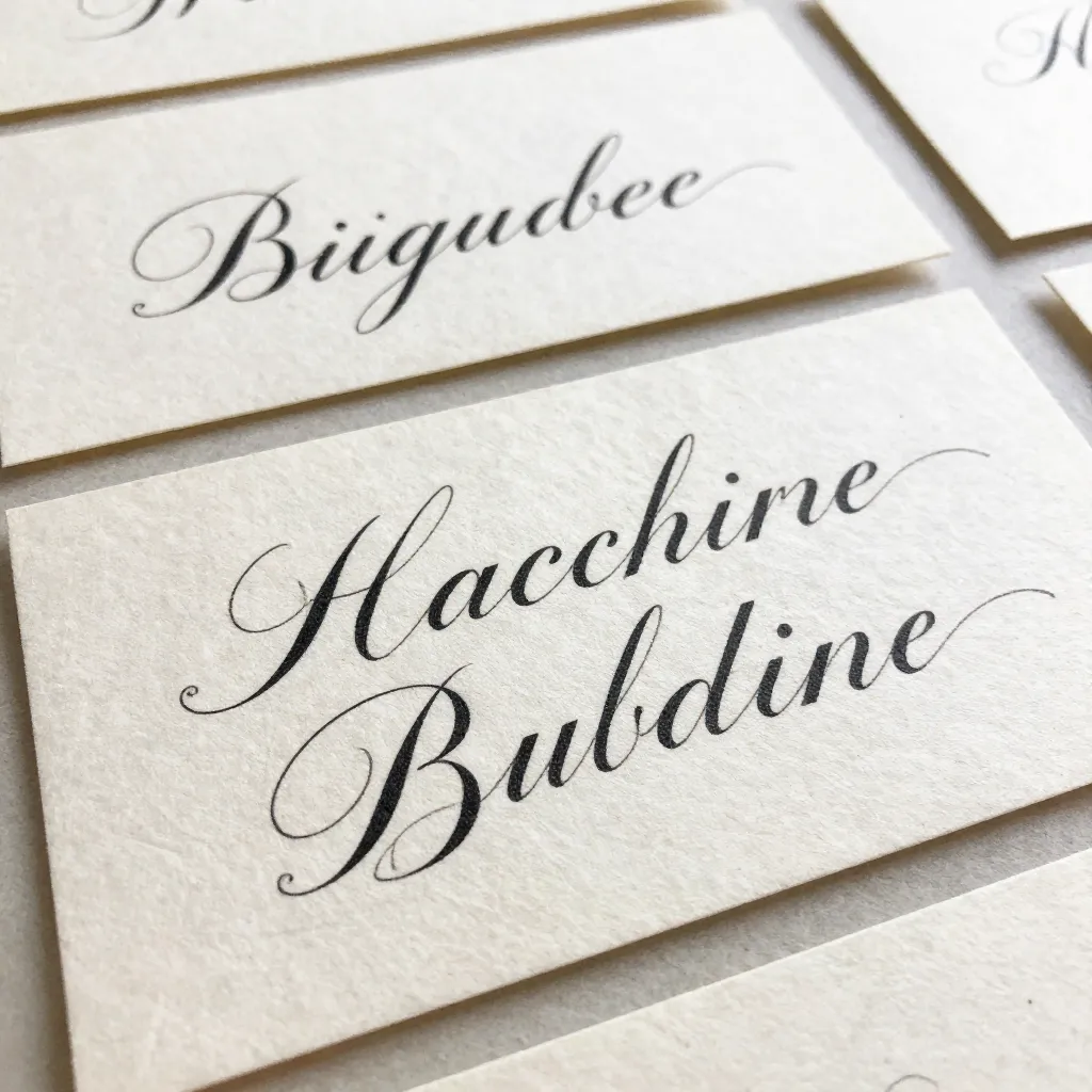 Hybrid kalligrafi stil